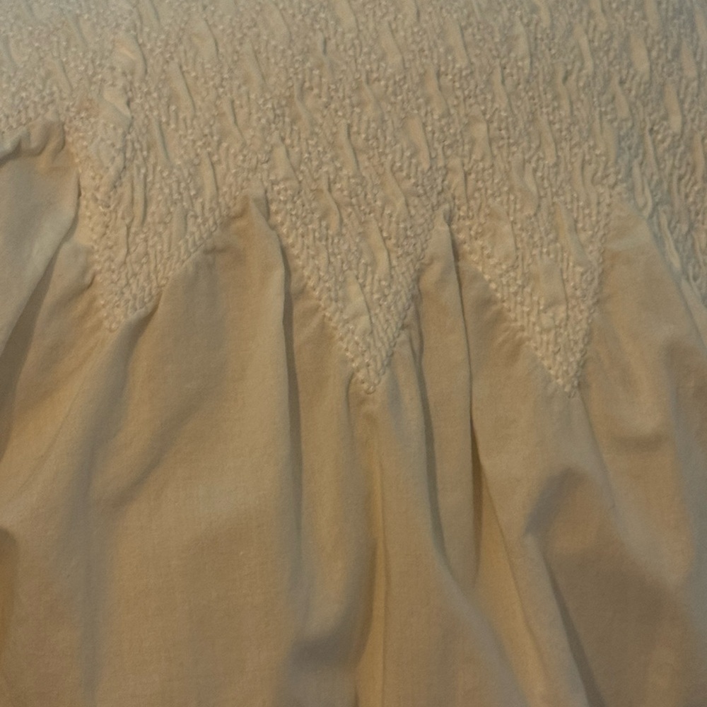 Catherine Malandrino white Button Down Shirt - Picture 8 of 9